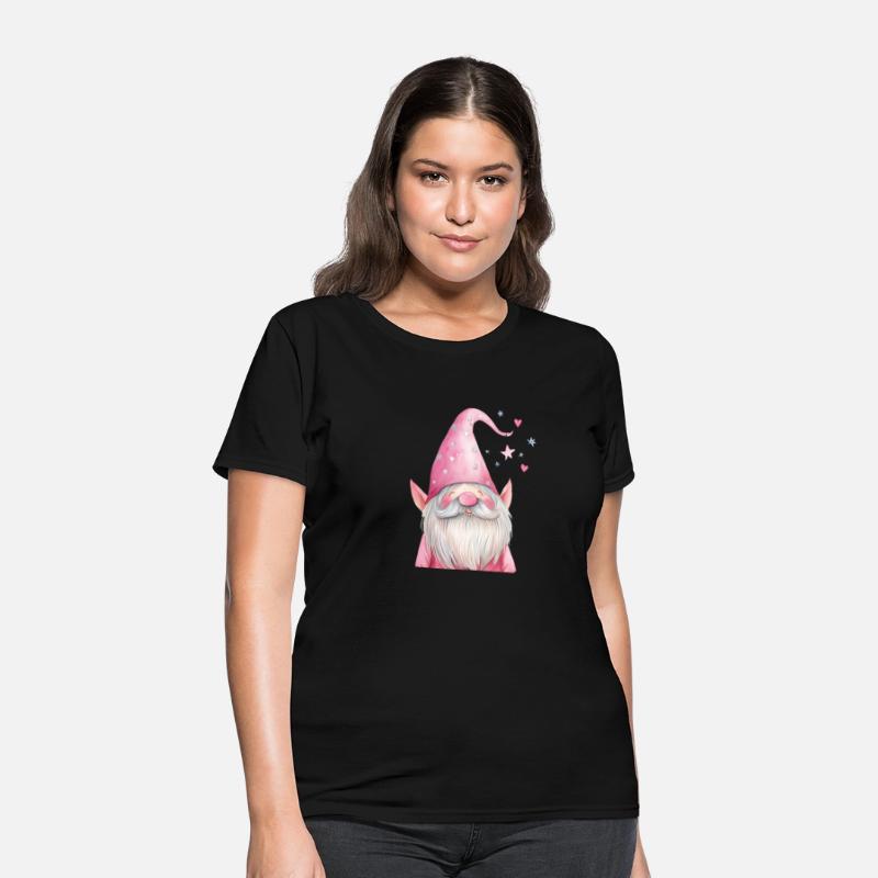 Pink Sparkle Gnome Clipart Images, Girly clipart,