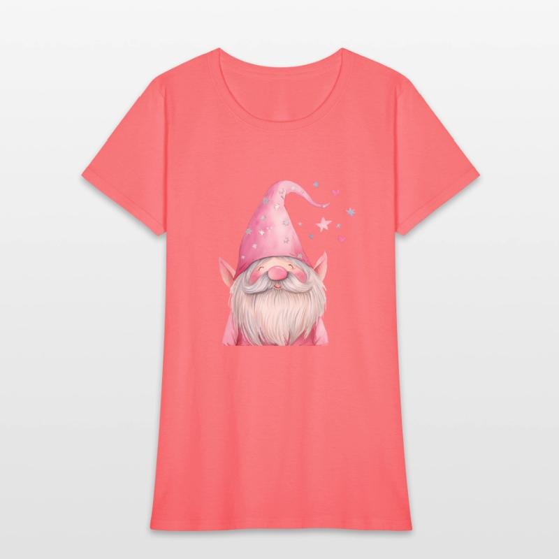 Pink Sparkle Gnome Clipart Images, Girly clipart,