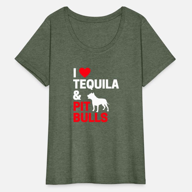 Pit Bull Owner I Love Tequila & Pitbulls