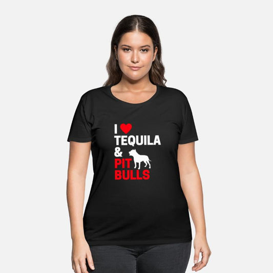 Pit Bull Owner I Love Tequila & Pitbulls