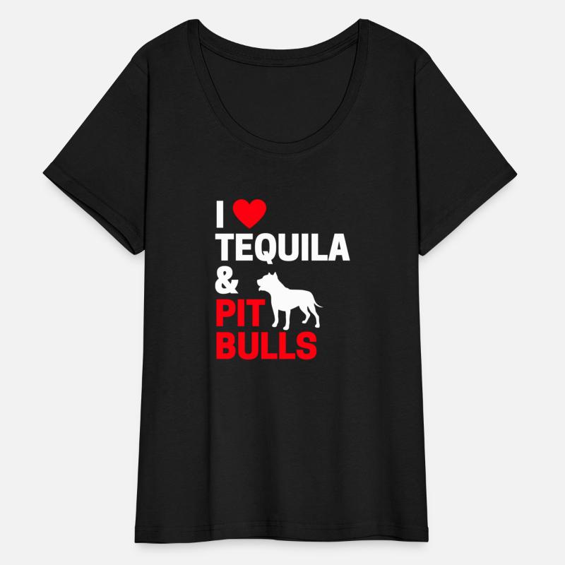 Pit Bull Owner I Love Tequila & Pitbulls
