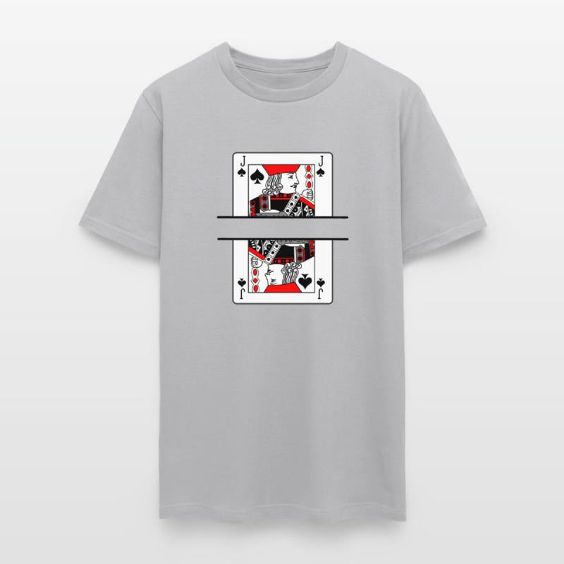 Playing card jack of spades with banner space