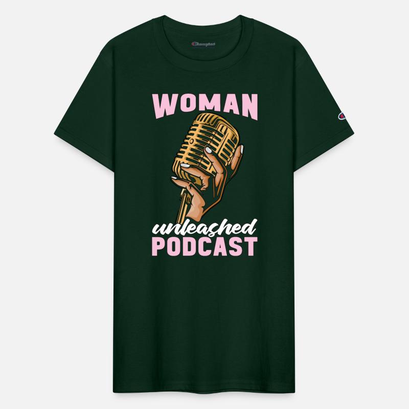 Podcasting Woman Unleashed Podcast Microphone