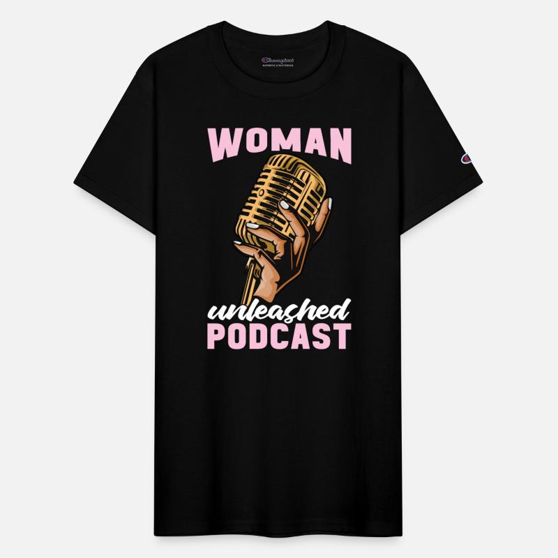 Podcasting Woman Unleashed Podcast Microphone
