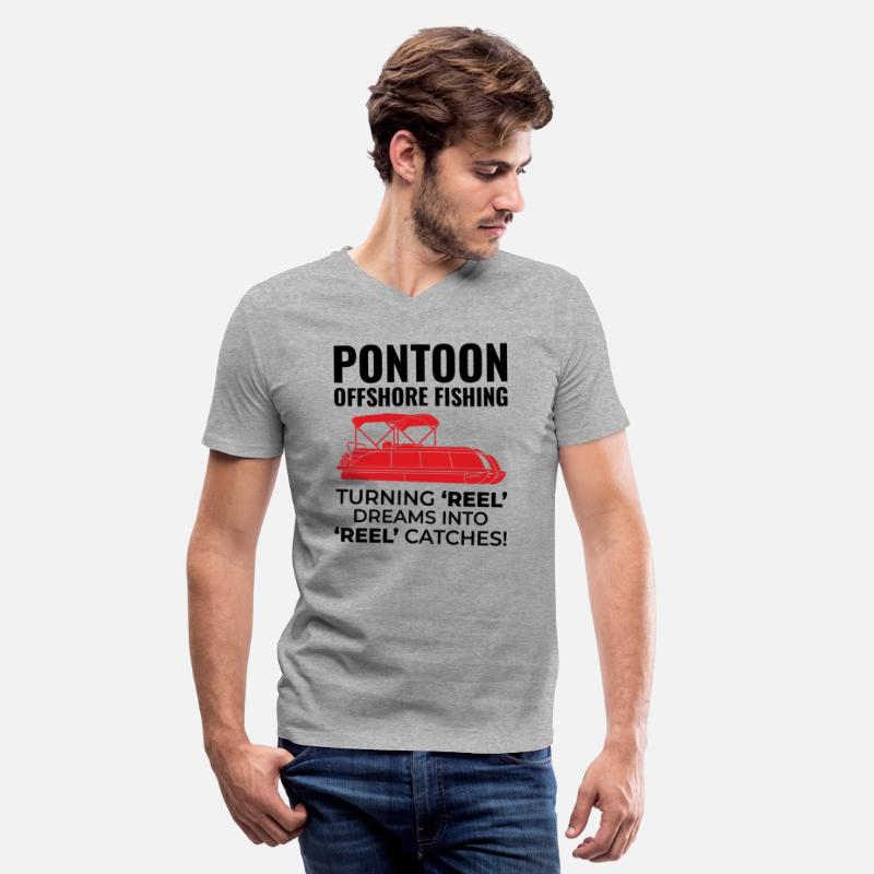 Pontoon Boat Motor Boating Offshore Fishing Funny