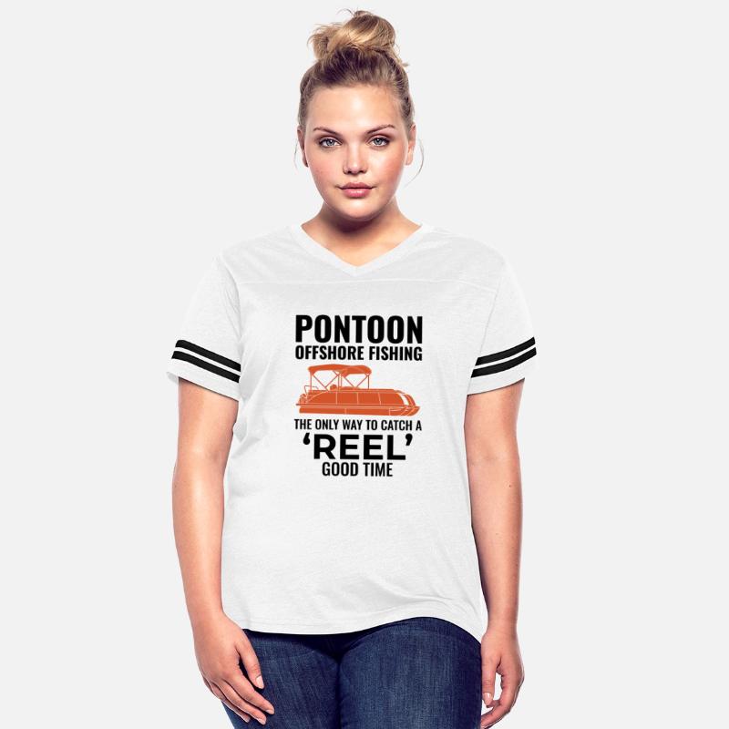 Pontoon Boat Motor Boating Offshore Fishing Funny