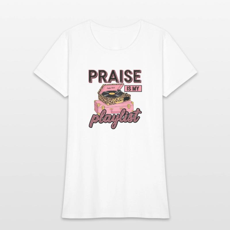 Praise Is My Playlist – Psalm 150:6 Retro Design