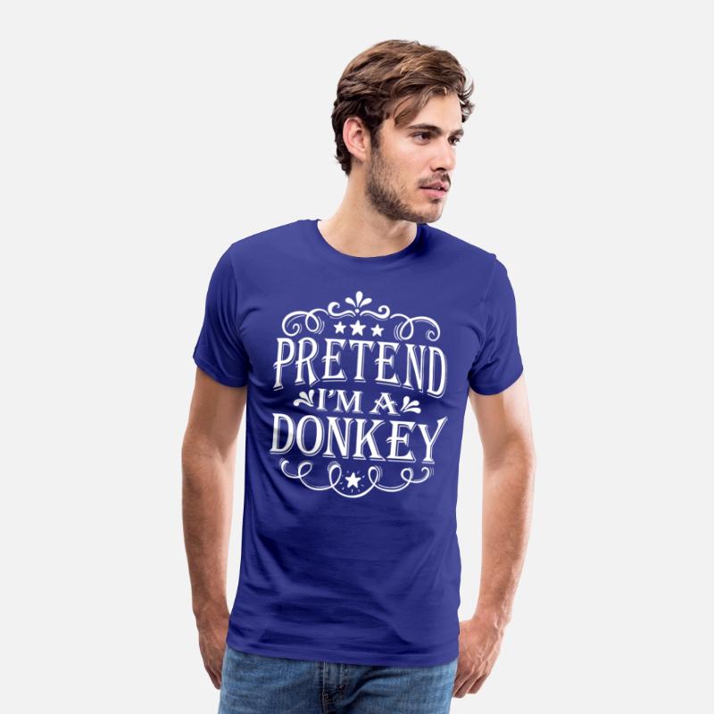 Pretend I'm A Donkey Easy Lazy Halloween Costume