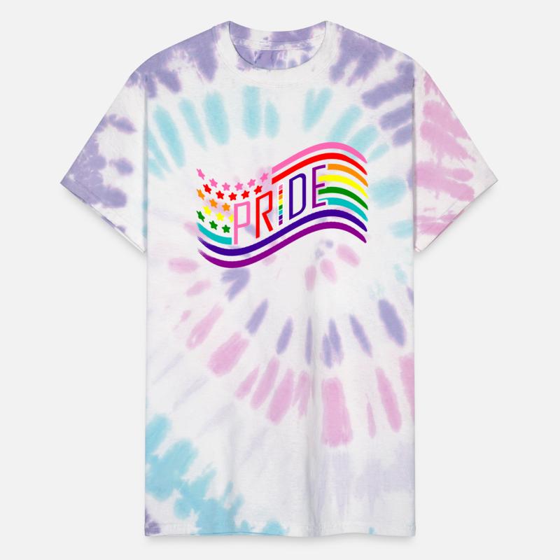 Pride Flag Colorful Brush paint for LGBTQ Special