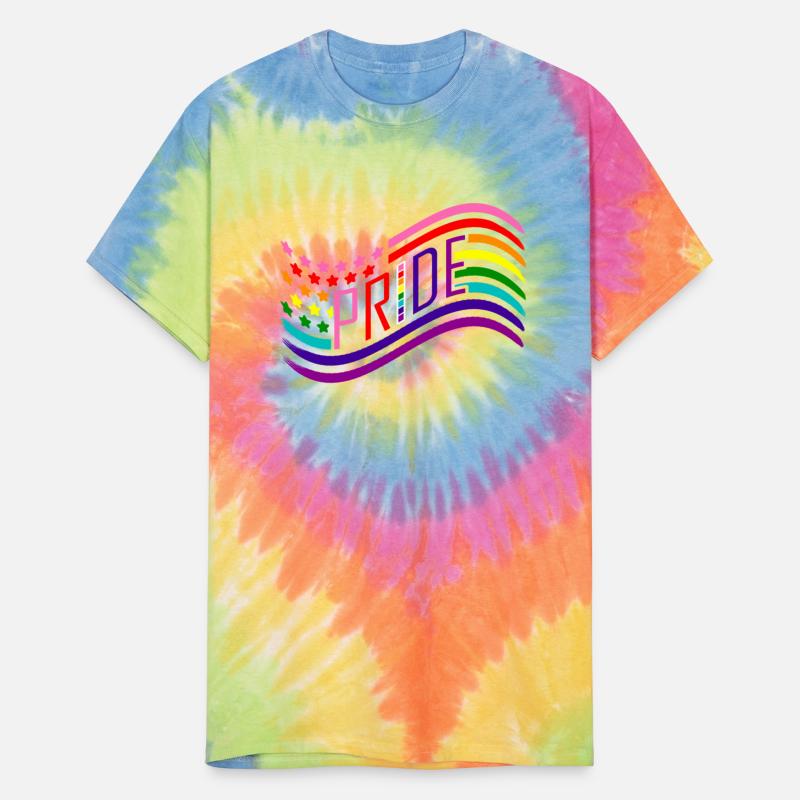 Pride Flag Colorful Brush paint for LGBTQ Special