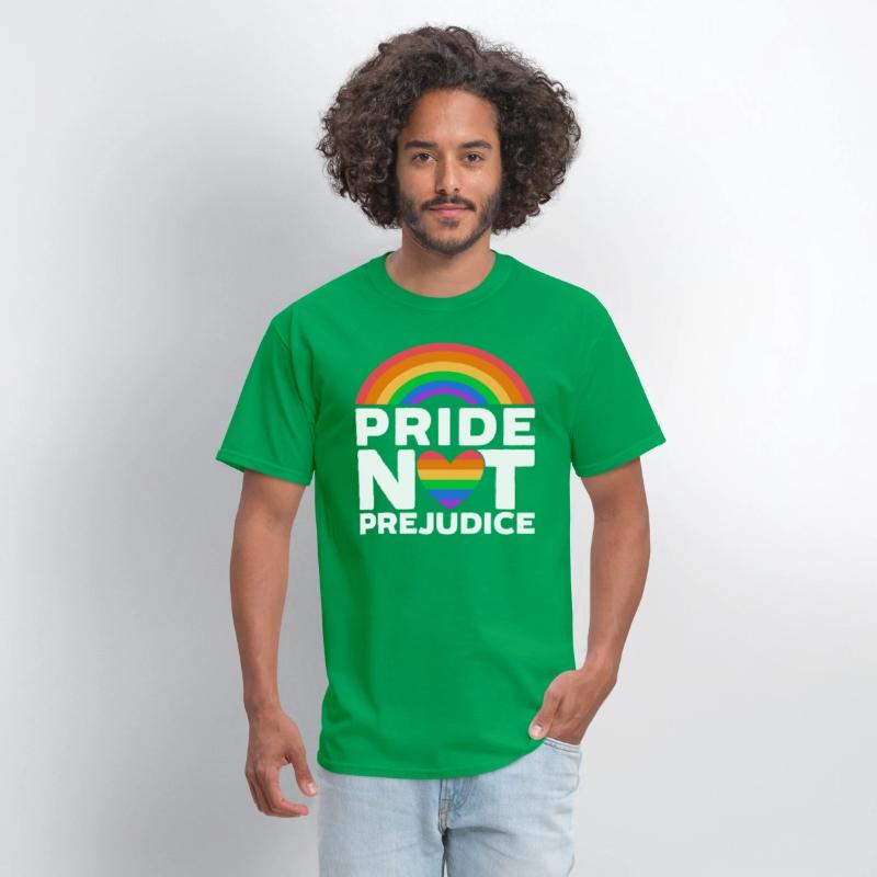 Pride Not Prejudice Rainbow Month LGBTQ Gay Pride