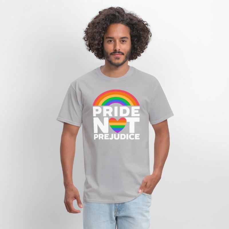 Pride Not Prejudice Rainbow Month LGBTQ Gay Pride