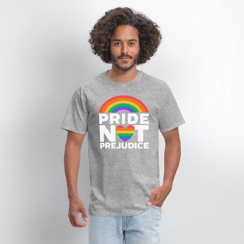 Pride Not Prejudice Rainbow Month LGBTQ Gay Pride