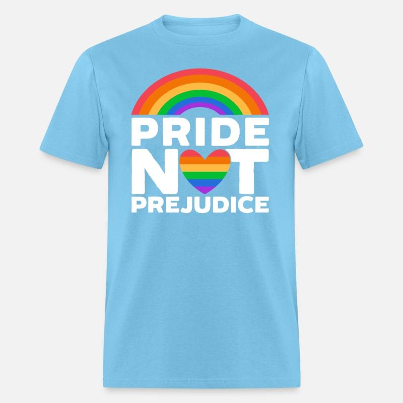 Pride Not Prejudice Rainbow Month LGBTQ Gay Pride