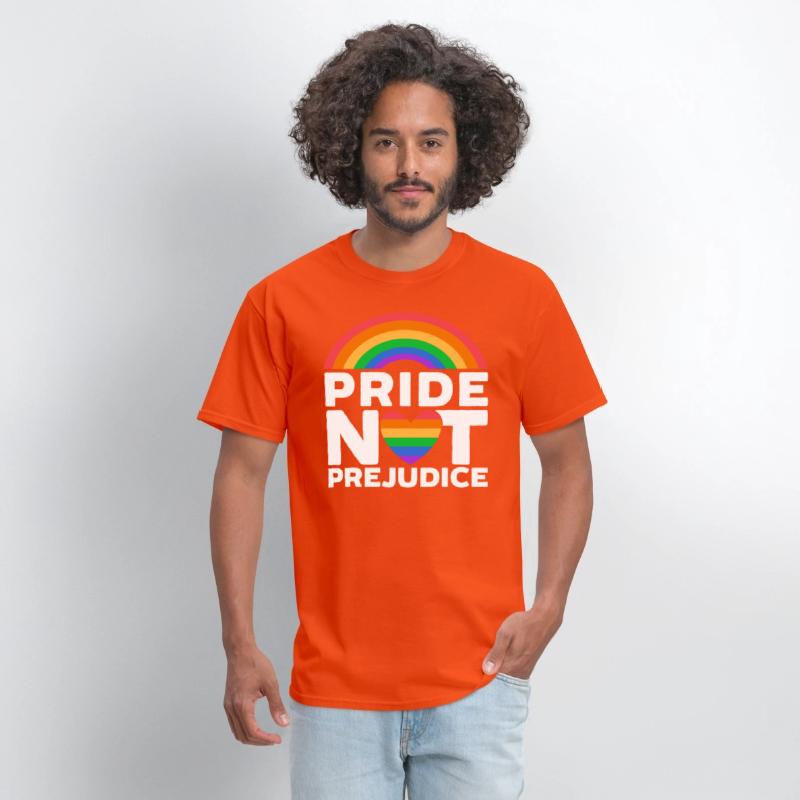 Pride Not Prejudice Rainbow Month LGBTQ Gay Pride