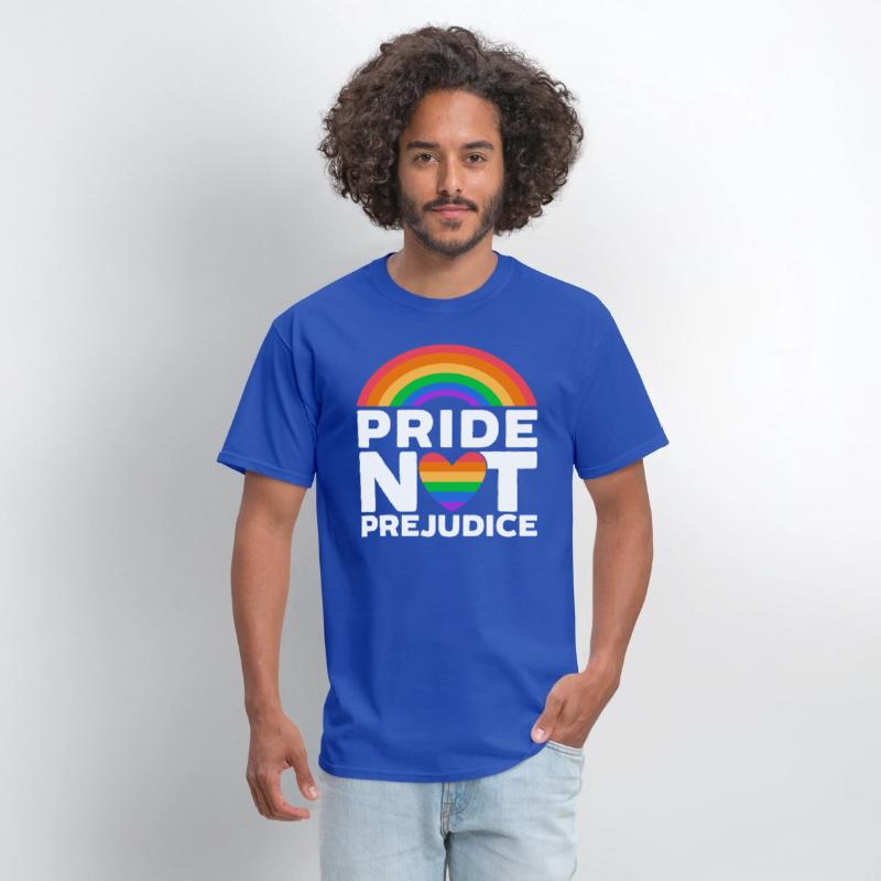 Pride Not Prejudice Rainbow Month LGBTQ Gay Pride