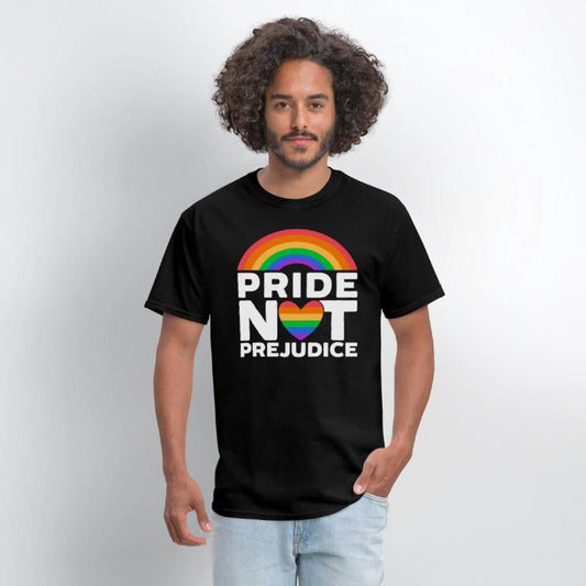 Pride Not Prejudice Rainbow Month LGBTQ Gay Pride