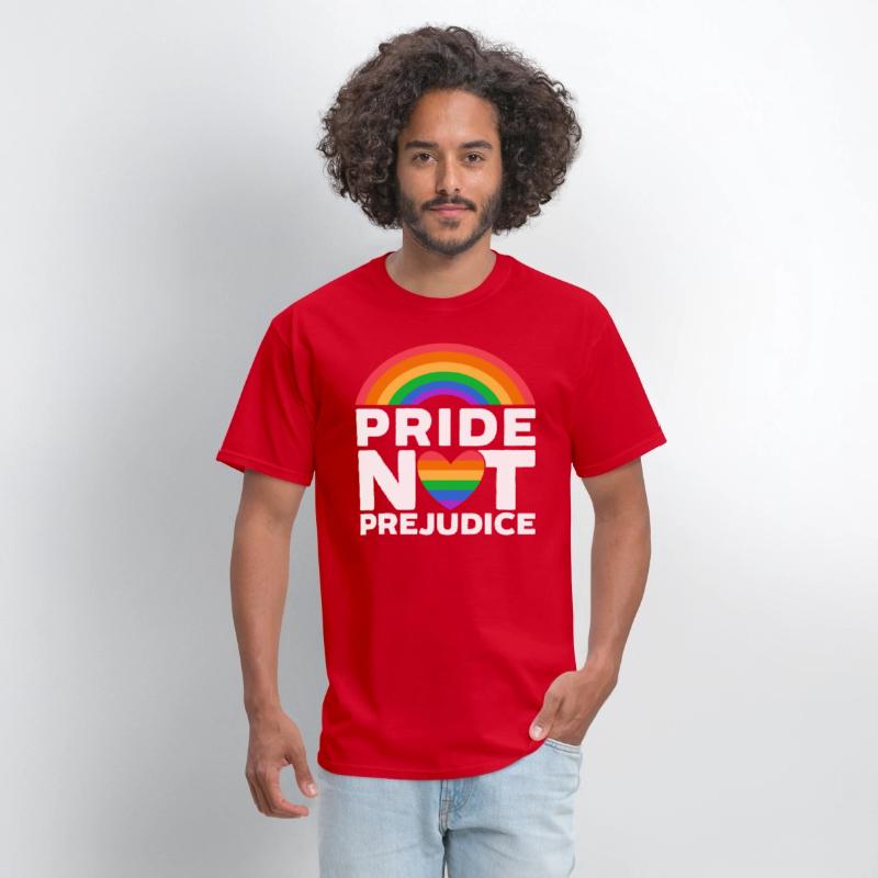 Pride Not Prejudice Rainbow Month LGBTQ Gay Pride