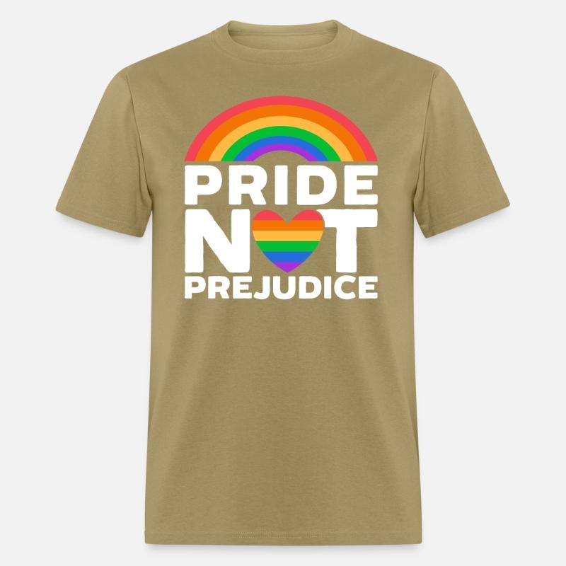 Pride Not Prejudice Rainbow Month LGBTQ Gay Pride