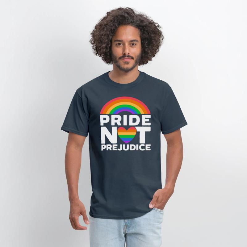 Pride Not Prejudice Rainbow Month LGBTQ Gay Pride