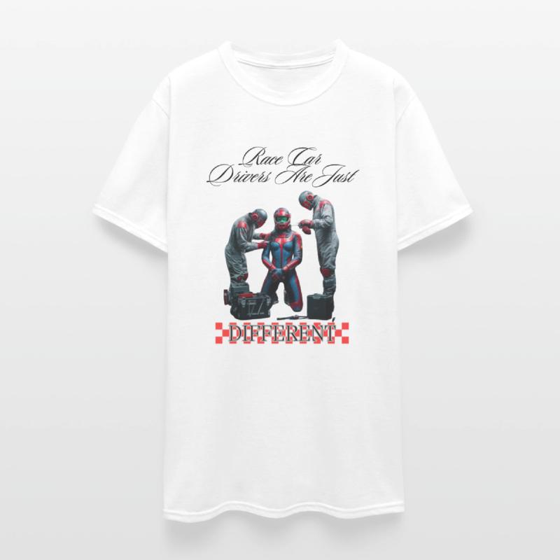race car drivers are different dank tank shirt