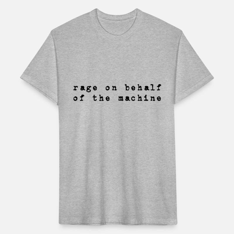 rage on behalf of the machine