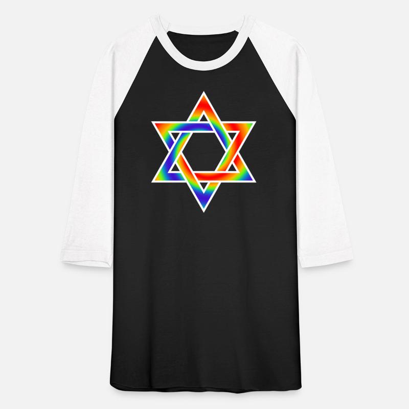 RAINBOW STAR OF DAVID JEWISH SYMBOL