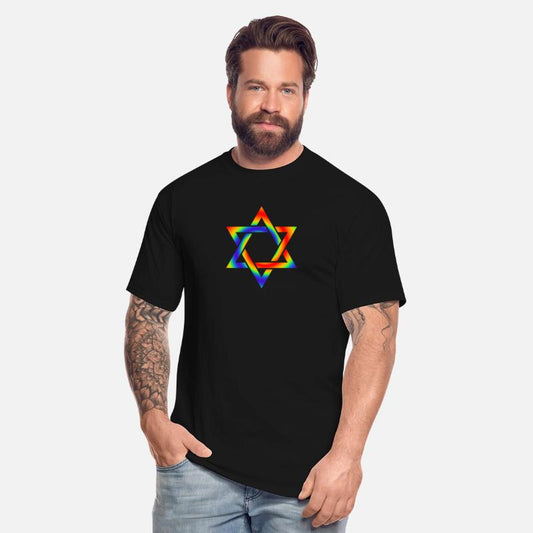RAINBOW STAR OF DAVID SYMBOL