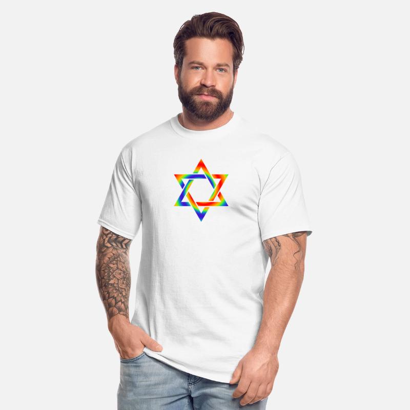 RAINBOW STAR OF DAVID SYMBOL