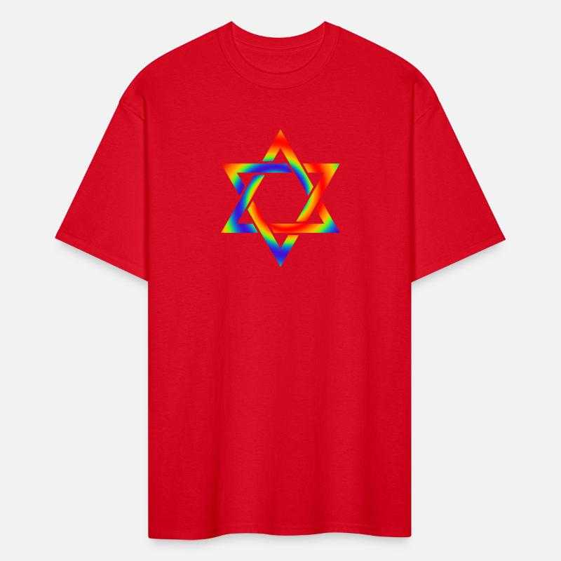 RAINBOW STAR OF DAVID SYMBOL