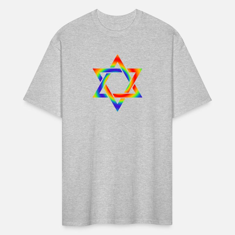 RAINBOW STAR OF DAVID SYMBOL