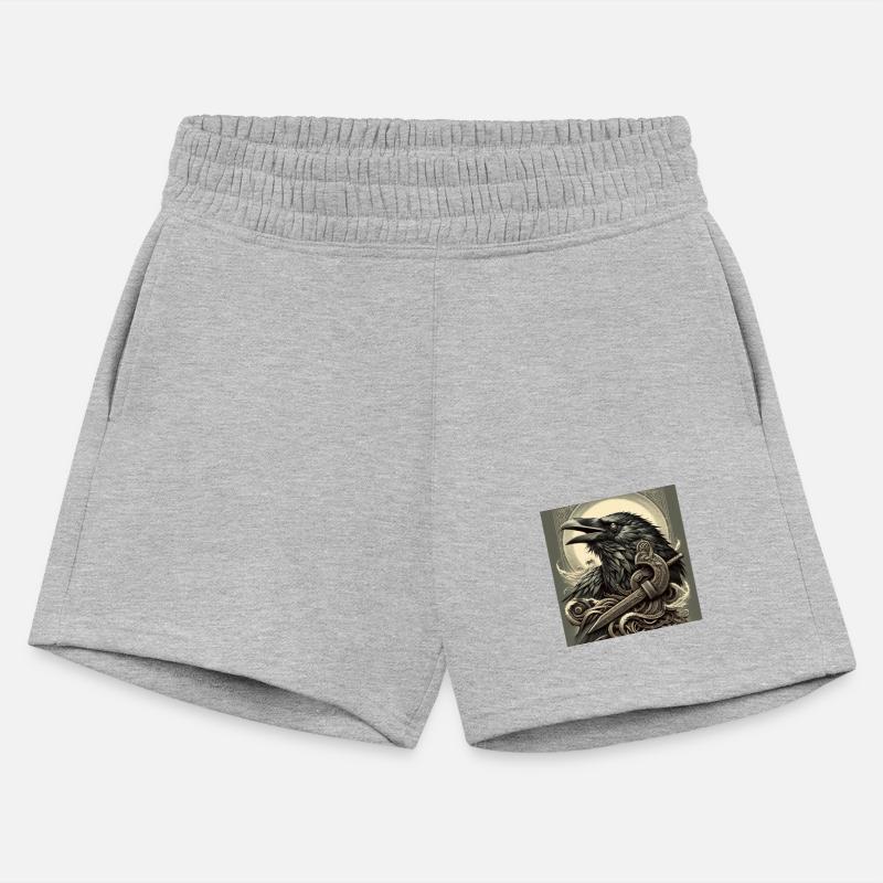 raven in the style of Odin