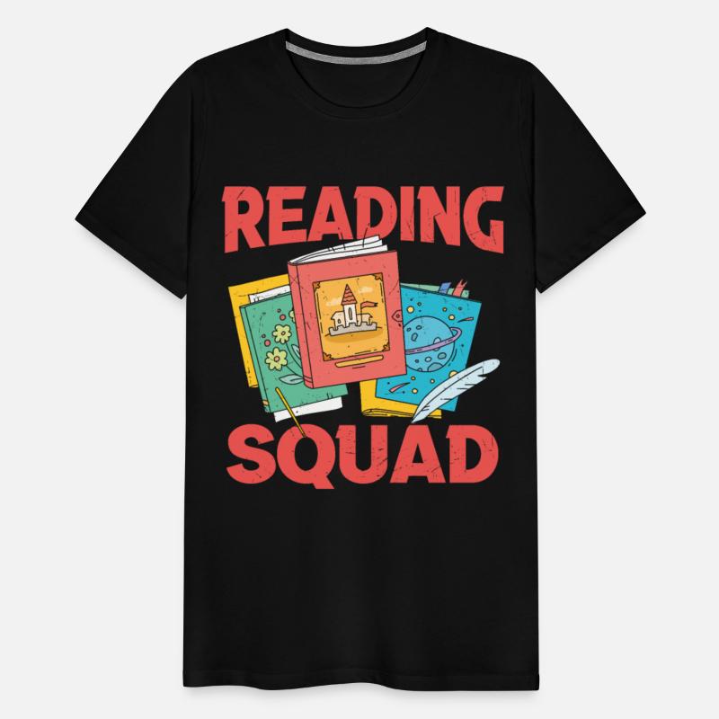 Reading Squad Books Lover Readers Quotes