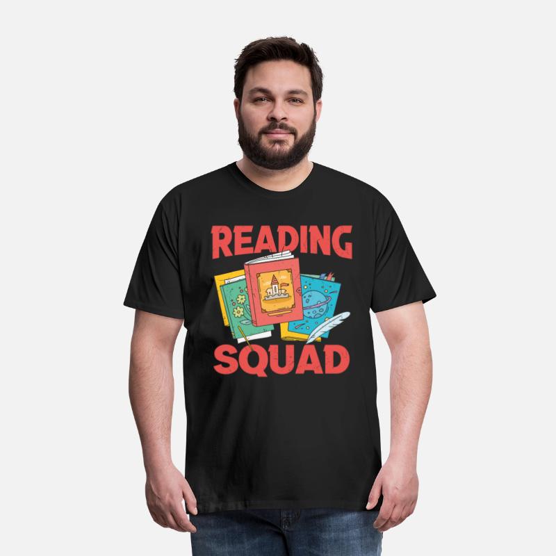 Reading Squad Books Lover Readers Quotes