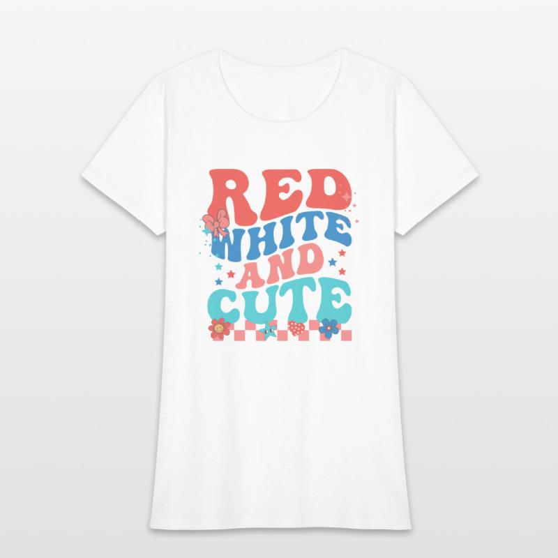 Red white and cute