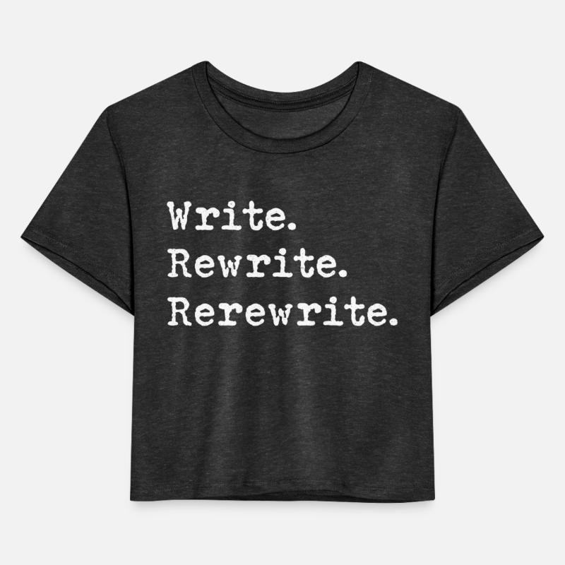 Rerewrite Rewrite Writer Author Book Journalist