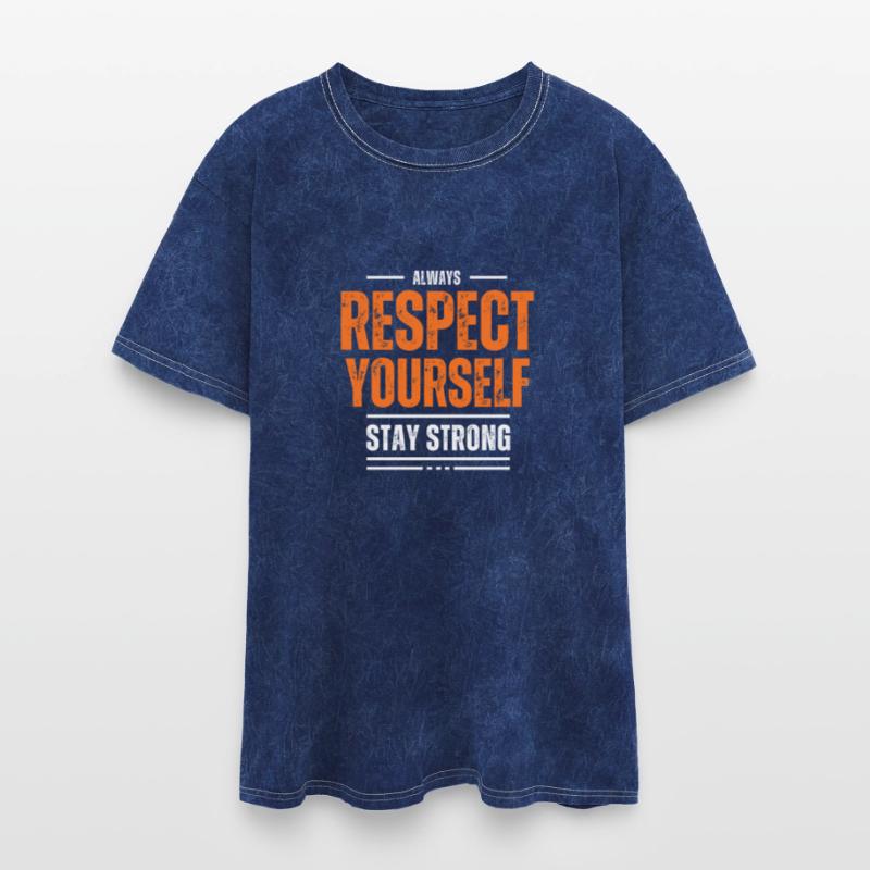 RESPECT YOURSELF MOTIVATION T SHIRT COOL