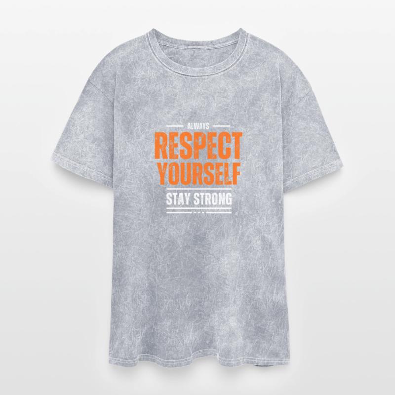RESPECT YOURSELF MOTIVATION T SHIRT COOL