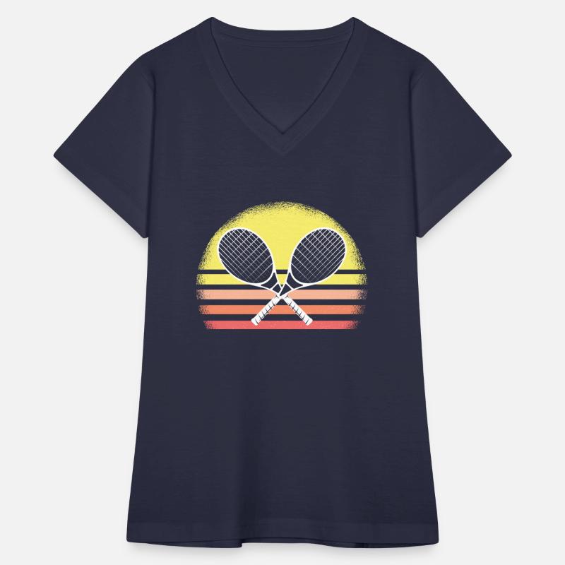 Retro 80s Sun Vintage Crossed Tennis Racquets