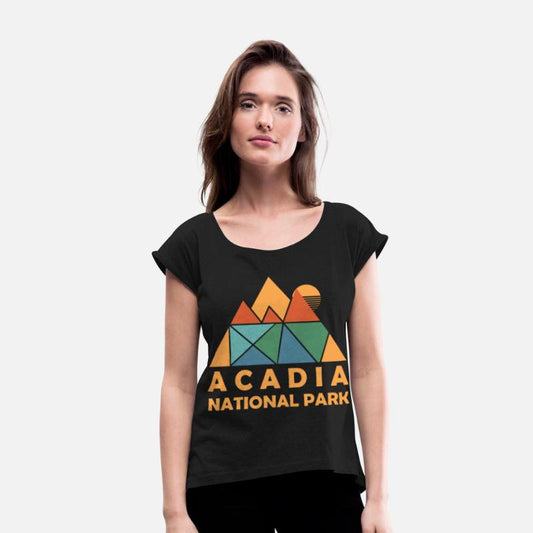 Retro Acadia National Park Vintage Hiking