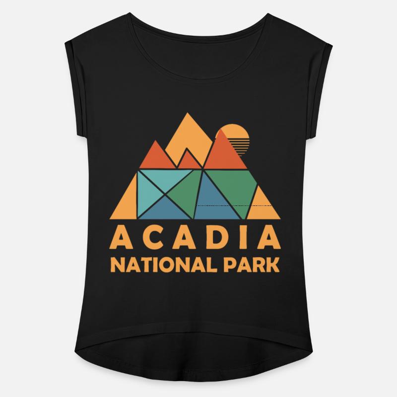 Retro Acadia National Park Vintage Hiking