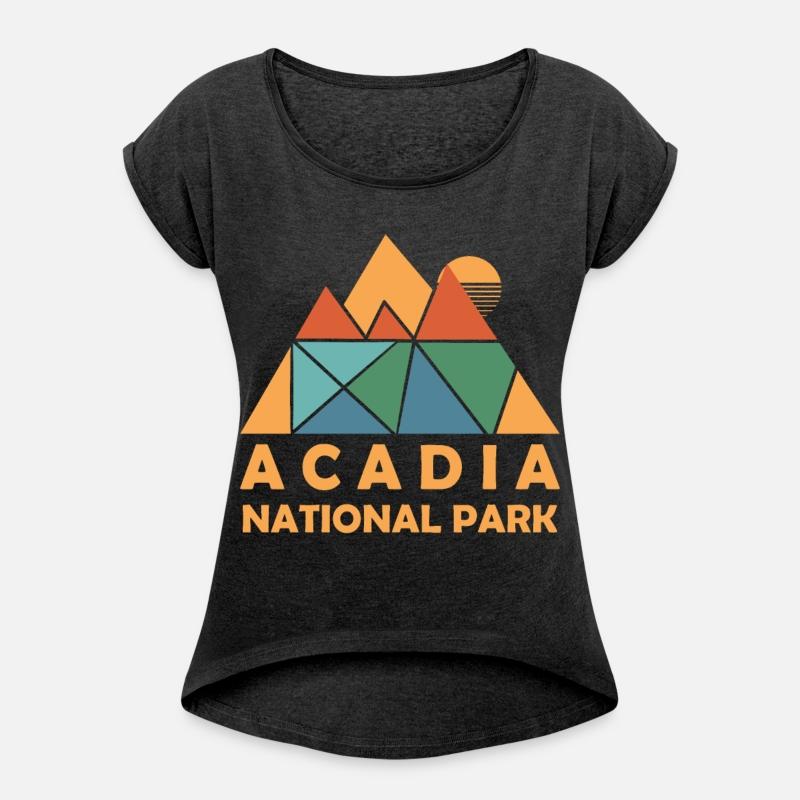 Retro Acadia National Park Vintage Hiking