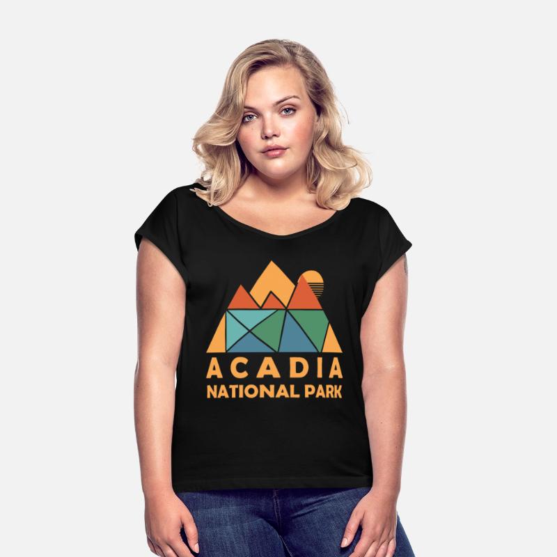 Retro Acadia National Park Vintage Hiking