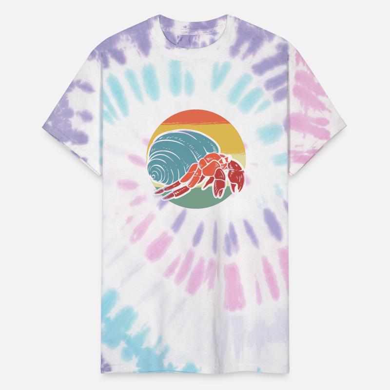 Retro Hermit Crab Fisherman Gift