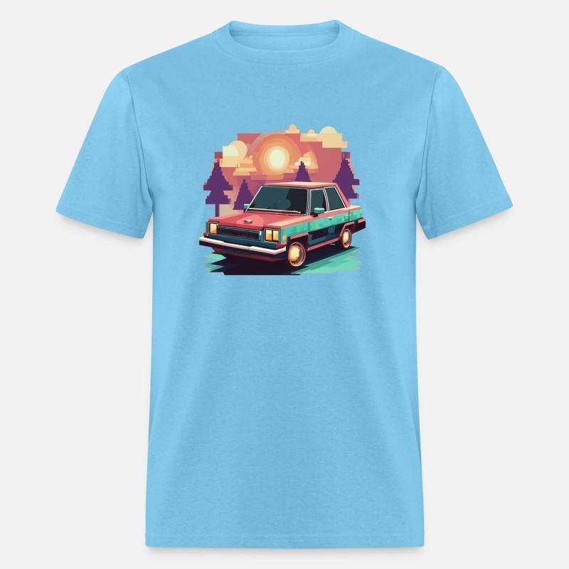 Retro Pixels car design