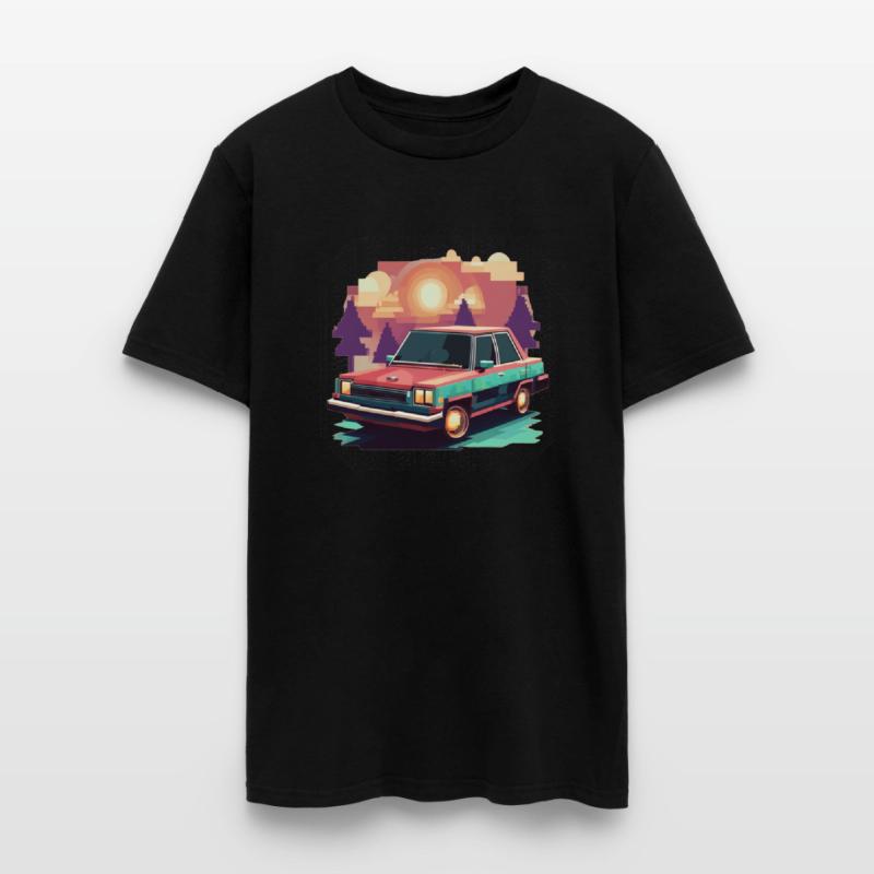 Retro Pixels car design