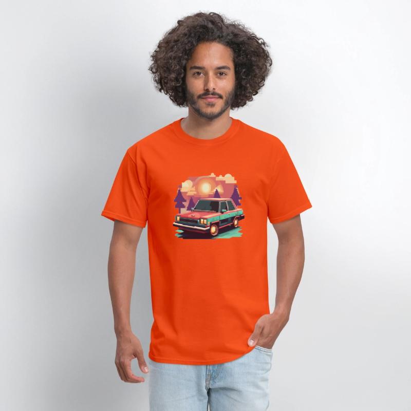 Retro Pixels car design