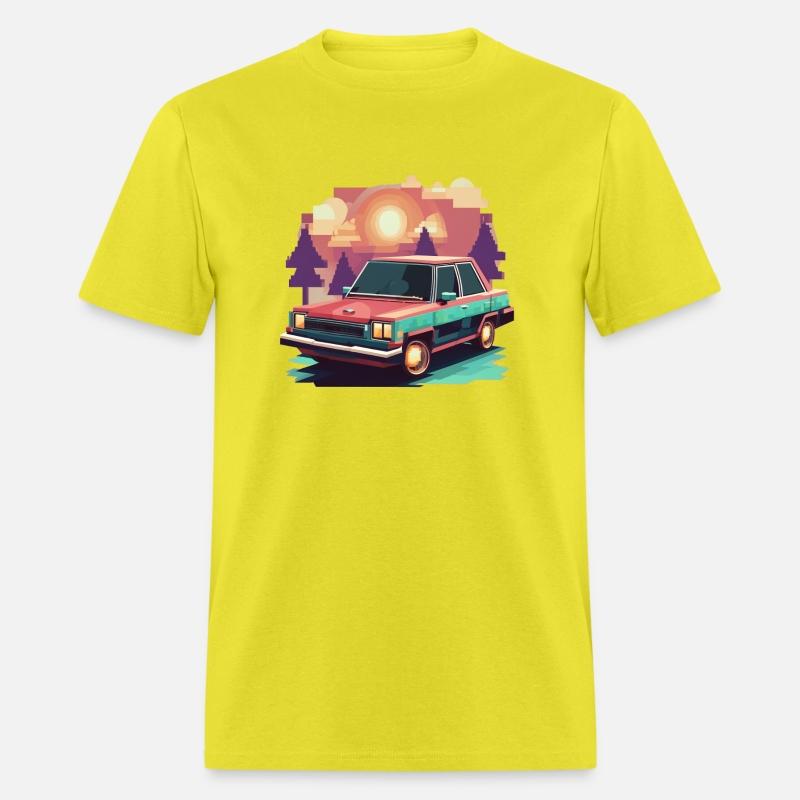 Retro Pixels car design