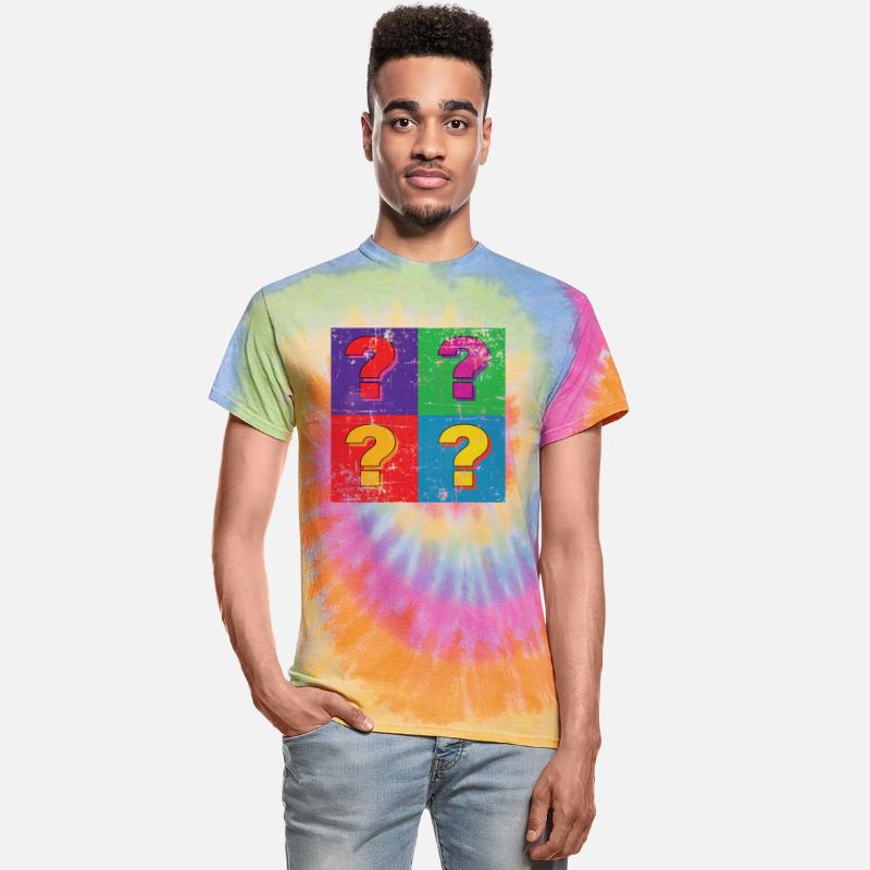 Retro Pop Art Question Marks