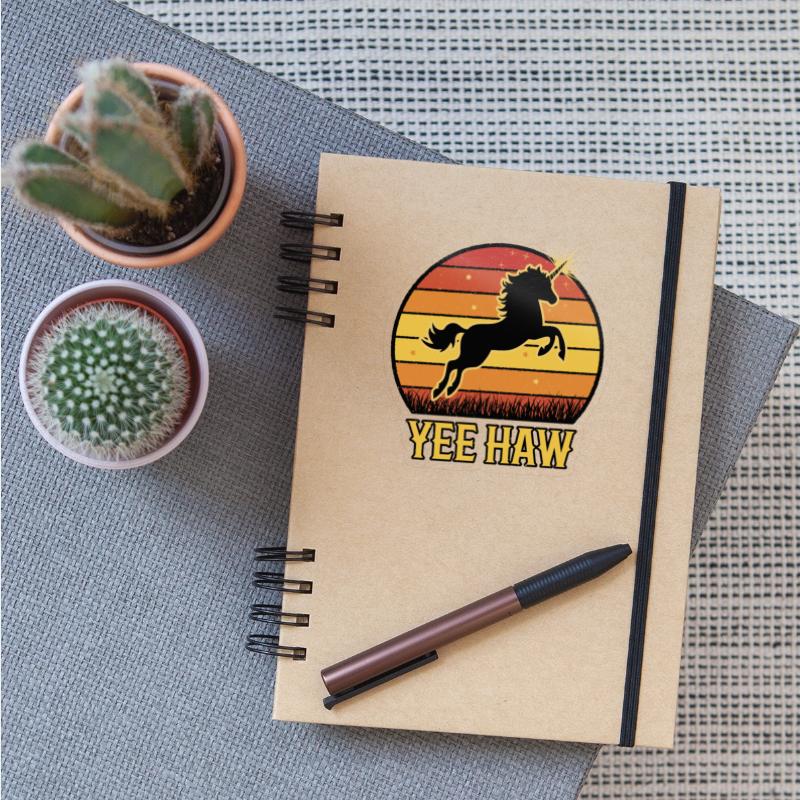 Retro Unicorn Yee-Haw